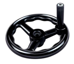 波紋圓輪緣手輪