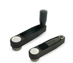 內藏式可折搖手柄